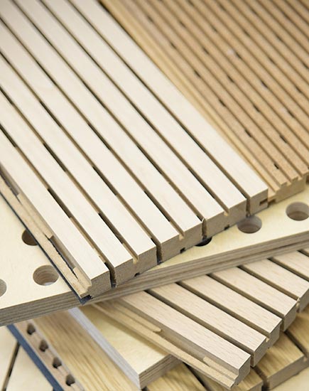 Lochplatten Akustikplatten von Holz Akustik Brandstetter